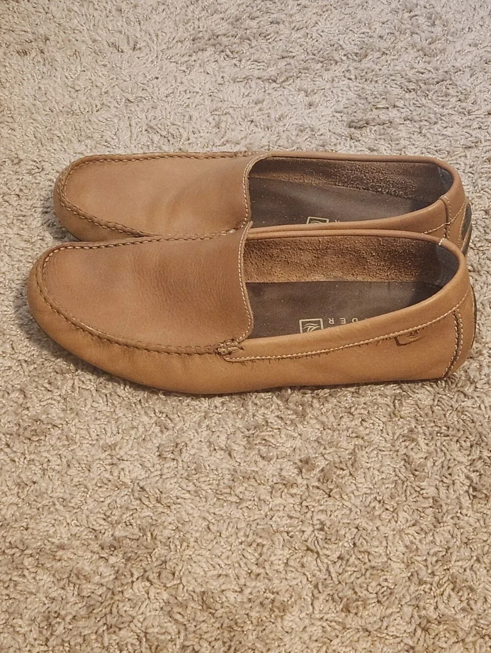 Sperry Tan Leather Loafers